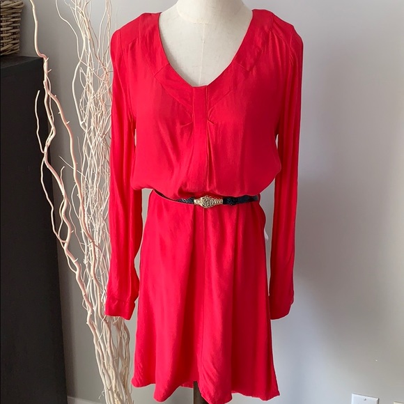 BCBG MaxAzria cherry colour dress - Picture 2 of 6